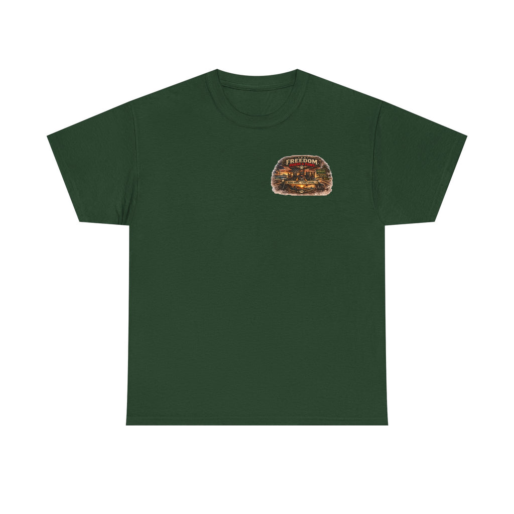 Copy of Freedom Ride T‑Shirt — Vintage Motorcycle 'Ride Free or Live Long' Graphic