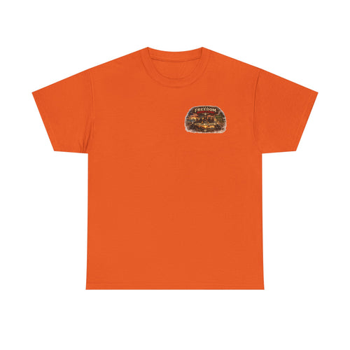 Copy of Freedom Ride T‑Shirt — Vintage Motorcycle 'Ride Free or Live Long' Graphic