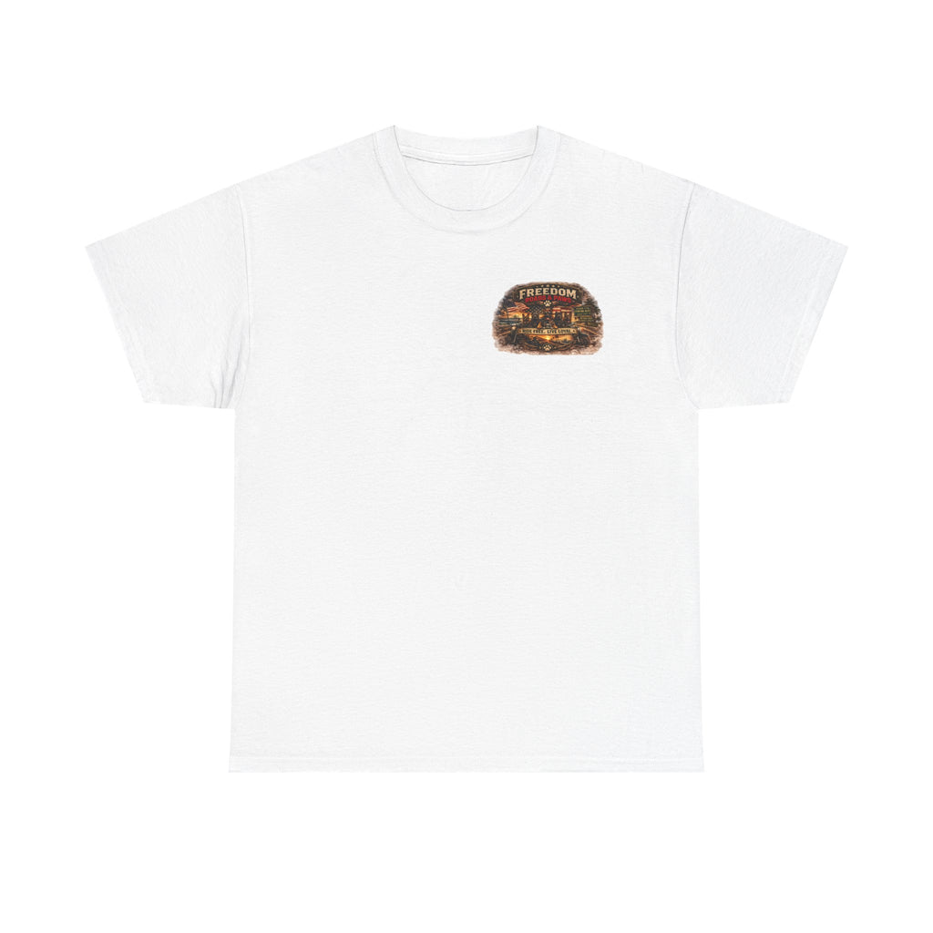 Copy of Freedom Ride T‑Shirt — Vintage Motorcycle 'Ride Free or Live Long' Graphic