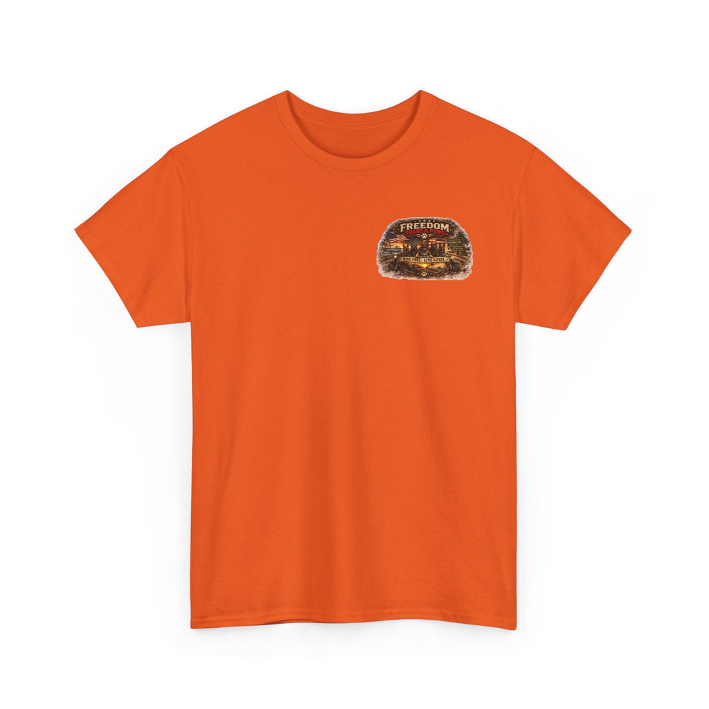 Copy of Freedom Ride T‑Shirt — Vintage Motorcycle 'Ride Free or Live Long' Graphic